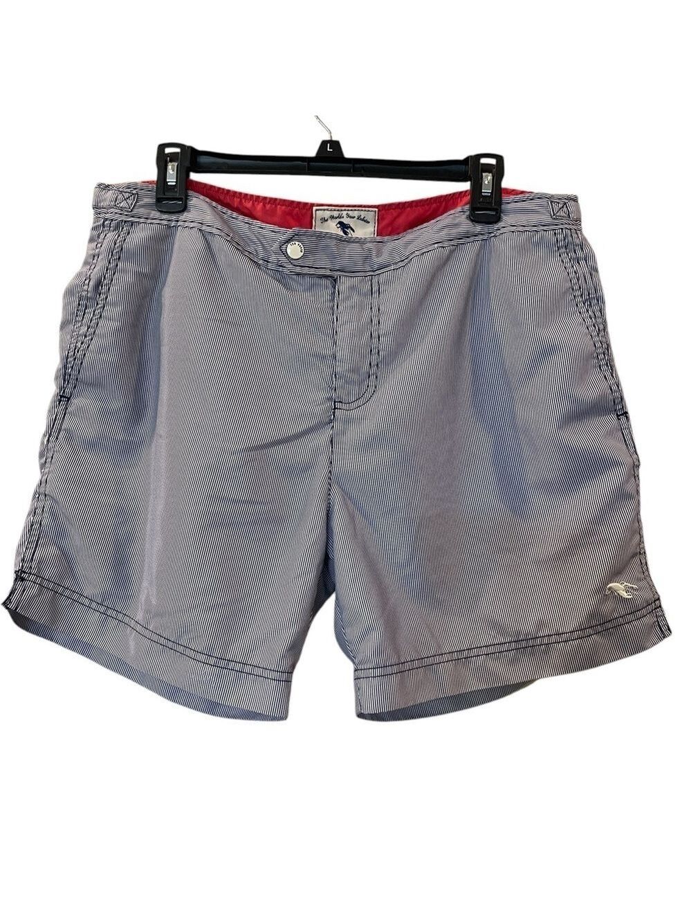 Ted Baker Men’s Swim Trunk Shorts Multi Striped Swimwear Mesh Lined Size 5 XL